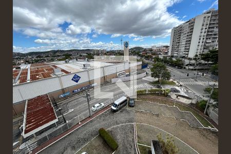 Vista da varanda da sala de apartamento à venda com 3 quartos, 70m² em Cachambi, Rio de Janeiro