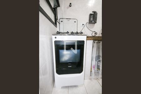 Cozinha de apartamento para alugar com 2 quartos, 75m² em Vila Caiçara, Praia Grande