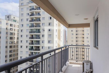 Varanda da Sala/Cozinha de apartamento à venda com 2 quartos, 48m² em Pompeia, São Paulo