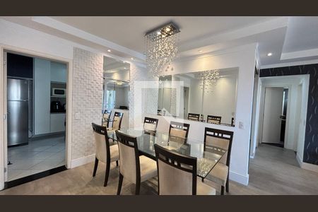 Sala de Jantar de apartamento à venda com 2 quartos, 97m² em Vila Bastos, Santo André