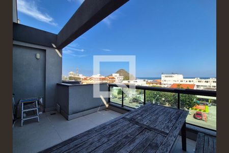 Varanda de apartamento para alugar com 1 quarto, 81m² em Recreio dos Bandeirantes, Rio de Janeiro
