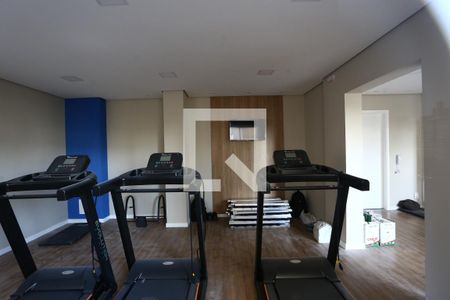 Área comum - Academia de apartamento à venda com 1 quarto, 25m² em Paraíso do Morumbi, São Paulo
