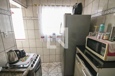 Cozinha de apartamento para alugar com 1 quarto, 52m² em Vila Tupi, Praia Grande