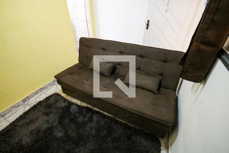 Sala de apartamento para alugar com 1 quarto, 52m² em Vila Tupi, Praia Grande