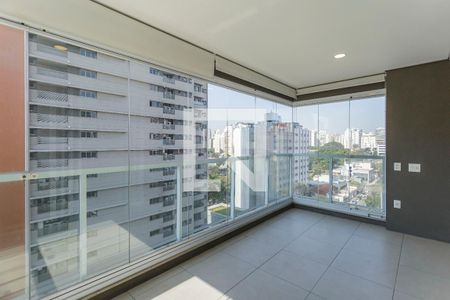 Varanda da Sala de apartamento à venda com 3 quartos, 153m² em Vila Olímpia, São Paulo