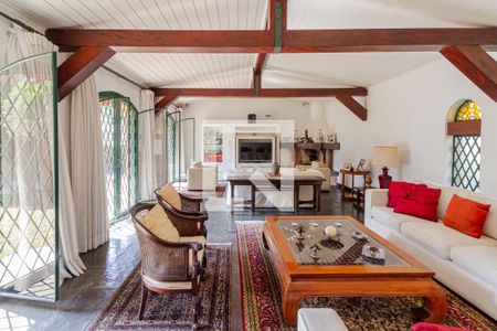 Sala de Estar de casa para alugar com 4 quartos, 450m² em Jardim Guedala, São Paulo