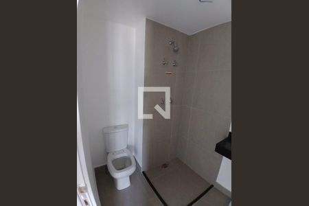Banheiro Social de kitnet/studio para alugar com 1 quarto, 21m² em Santo Amaro, São Paulo