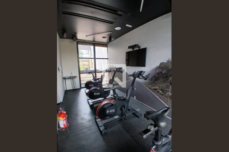 Área comum de kitnet/studio para alugar com 1 quarto, 25m² em Vila Olímpia, São Paulo