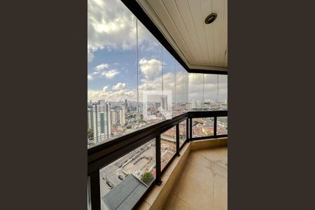 Varanda da Sala de apartamento para alugar com 3 quartos, 138m² em Vila Regente Feijó, São Paulo
