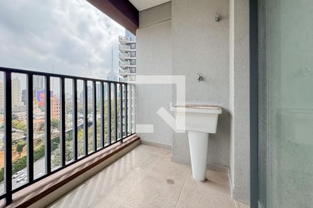 Varanda do Studio de apartamento à venda com 1 quarto, 38m² em Paraíso, São Paulo