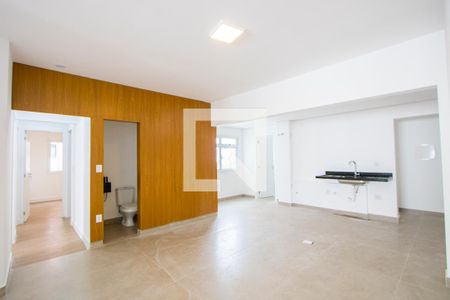 Sala de apartamento para alugar com 3 quartos, 106m² em Vila Gilda, Santo André