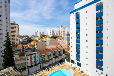 Vista da varanda de apartamento para alugar com 3 quartos, 106m² em Vila Gilda, Santo André