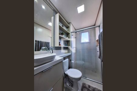 Banheiro da Suíte de apartamento à venda com 2 quartos, 65m² em Santa Maria, São Caetano do Sul