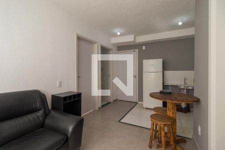 Sala de apartamento para alugar com 2 quartos, 36m² em Fazenda da Juta, São Paulo