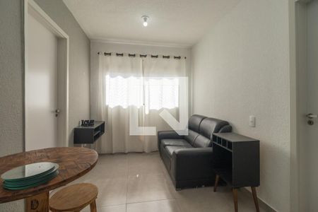 Sala de apartamento para alugar com 2 quartos, 36m² em Fazenda da Juta, São Paulo