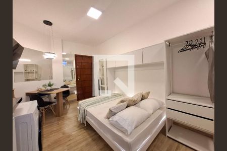 Sala/Quarto/Cozinha de apartamento à venda com 1 quarto, 17m² em Glória, Rio de Janeiro
