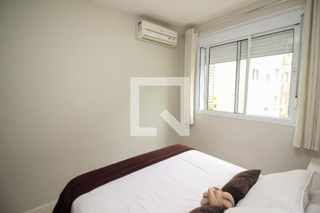 Quarto Suíte de apartamento à venda com 2 quartos, 58m² em Vila Nova, Porto Alegre