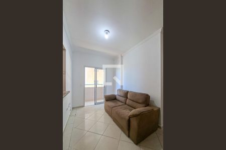 Sala de apartamento para alugar com 1 quarto, 42m² em Caiçara, Praia Grande