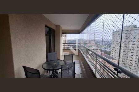 Varanda da Sala de apartamento para alugar com 3 quartos, 117m² em Jardim Botânico, Ribeirão Preto