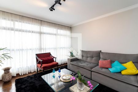 Sala de Estar de apartamento à venda com 3 quartos, 128m² em Jardim das Laranjeiras, São Paulo