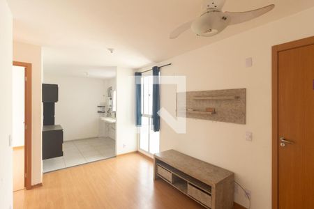 Sala de apartamento para alugar com 2 quartos, 48m² em Campo Grande, Rio de Janeiro