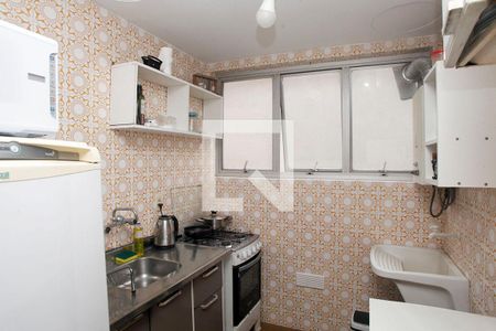 Cozinha e Área de Serviço de apartamento para alugar com 1 quarto, 46m² em Centro Histórico, Porto Alegre