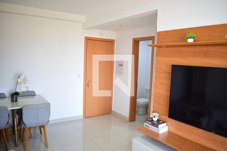 Sala de apartamento para alugar com 2 quartos, 77m² em Jardim Nova Alianca, Ribeirão Preto