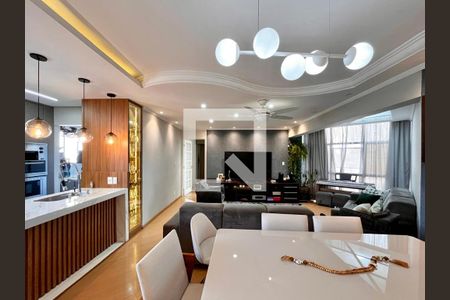 Sala de apartamento à venda com 3 quartos, 110m² em Vila Industrial (campinas), Campinas