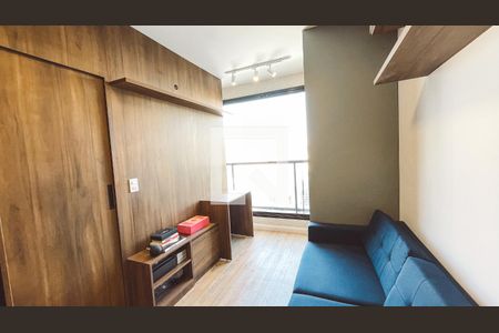 Sala de apartamento à venda com 1 quarto, 28m² em Jardim São Paulo, São Paulo