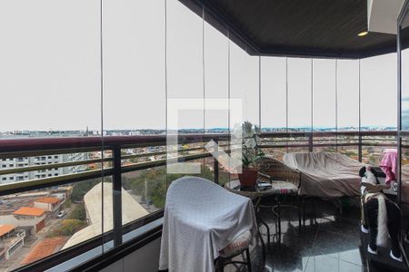 Varanda da Sala de apartamento à venda com 3 quartos, 139m² em Vila Jacuí, São Paulo