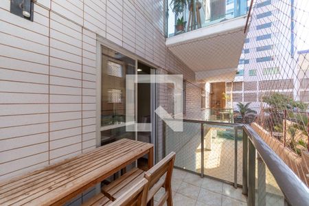 Varanda da Sala de apartamento para alugar com 3 quartos, 100m² em Buritis, Belo Horizonte