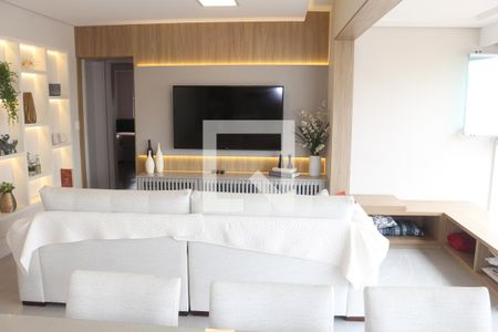 Sala de apartamento à venda com 3 quartos, 113m² em Santo Antônio, São Caetano do Sul