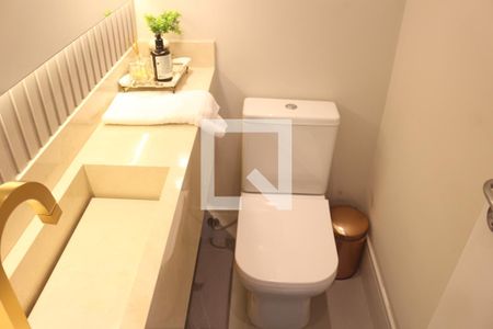 Lavabo de apartamento à venda com 3 quartos, 113m² em Santo Antônio, São Caetano do Sul