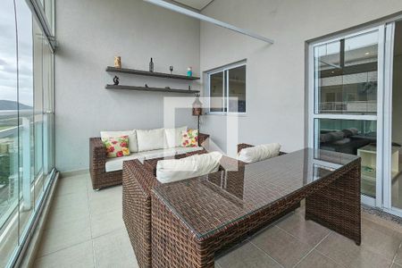 Varanda de apartamento para alugar com 3 quartos, 133m² em Vila Luis Antonio, Guarujá