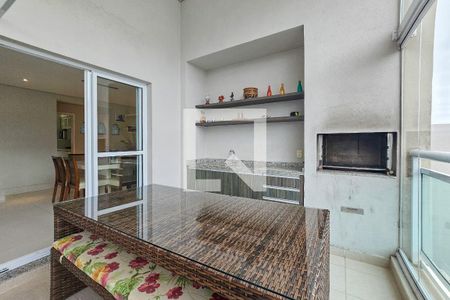 Varanda de apartamento para alugar com 3 quartos, 133m² em Vila Luis Antonio, Guarujá
