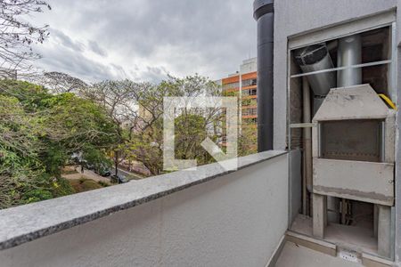 Sala/Cozinha de kitnet/studio à venda com 1 quarto, 33m² em Bom Fim, Porto Alegre