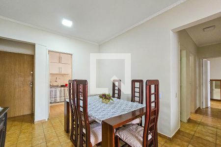 Sala de Jantar de apartamento para alugar com 3 quartos, 107m² em Balneario Cidade Atlantica, Guarujá