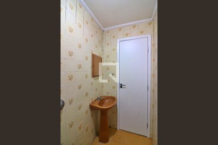 Banheiro Social de apartamento à venda com 1 quarto, 45m² em Jardim Maria Adelaide, São Bernardo do Campo