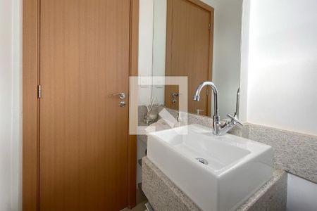 Lavabo da Sala de apartamento à venda com 4 quartos, 98m² em Grajaú, Belo Horizonte