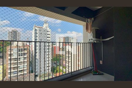 Varanda da Sala de apartamento à venda com 1 quarto, 31m² em Cerqueira César, São Paulo