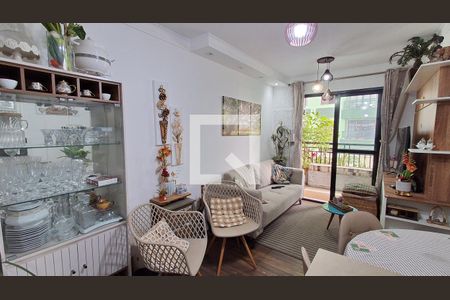 Sala de apartamento à venda com 2 quartos, 53m² em Vila Caminho do Mar, São Bernardo do Campo