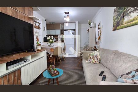 Sala de apartamento à venda com 2 quartos, 51m² em Vila Caminho do Mar, São Bernardo do Campo