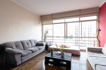 Sala de apartamento à venda com 3 quartos, 150m² em Vila Buarque, São Paulo
