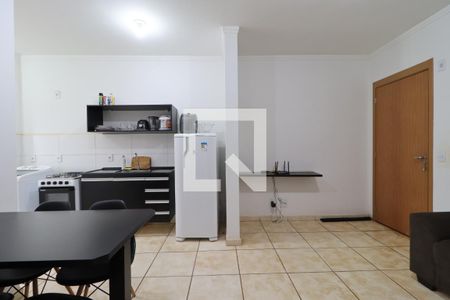 Sala de apartamento para alugar com 2 quartos, 47m² em Residencial Parque dos Servidores, Ribeirão Preto