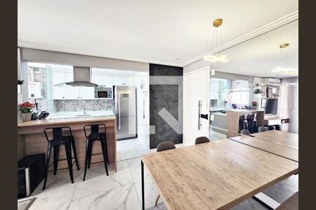 Sala de apartamento à venda com 2 quartos, 64m² em Vila Augusta, Guarulhos