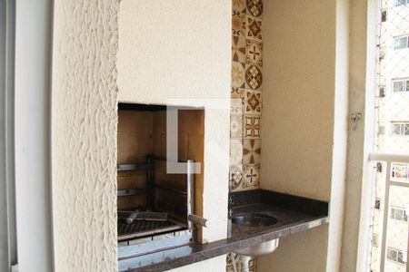 Varanda da Sala de apartamento à venda com 2 quartos, 64m² em Vila Augusta, Guarulhos