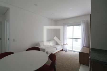 Sala de apartamento para alugar com 2 quartos, 51m² em Enseada, Guarujá