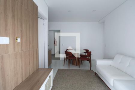 Sala de apartamento para alugar com 2 quartos, 51m² em Enseada, Guarujá