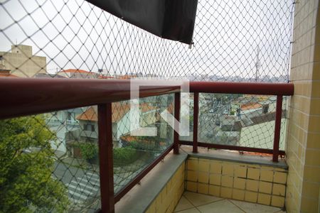 Sacada da Sala de apartamento à venda com 3 quartos, 150m² em Jardim Copacabana, São Bernardo do Campo