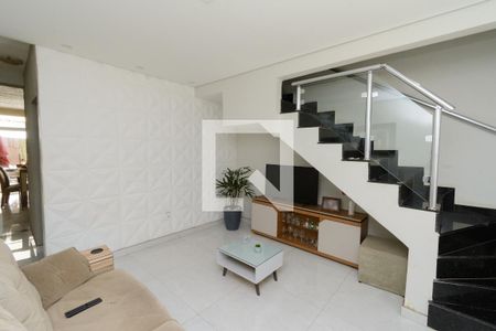 Sala de casa de condomínio à venda com 3 quartos, 150m² em Inconfidentes, Contagem
